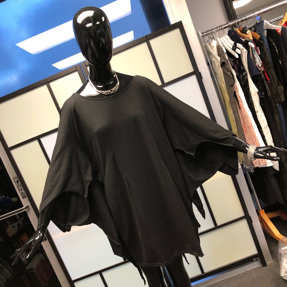 Nextmia black tunic top with tag